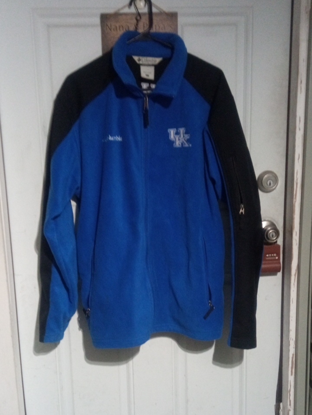 Men's Large Columbia University Of Kentucky Fleece